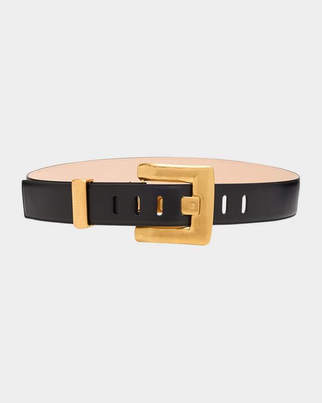 Anthem Calfskin Leather Belt